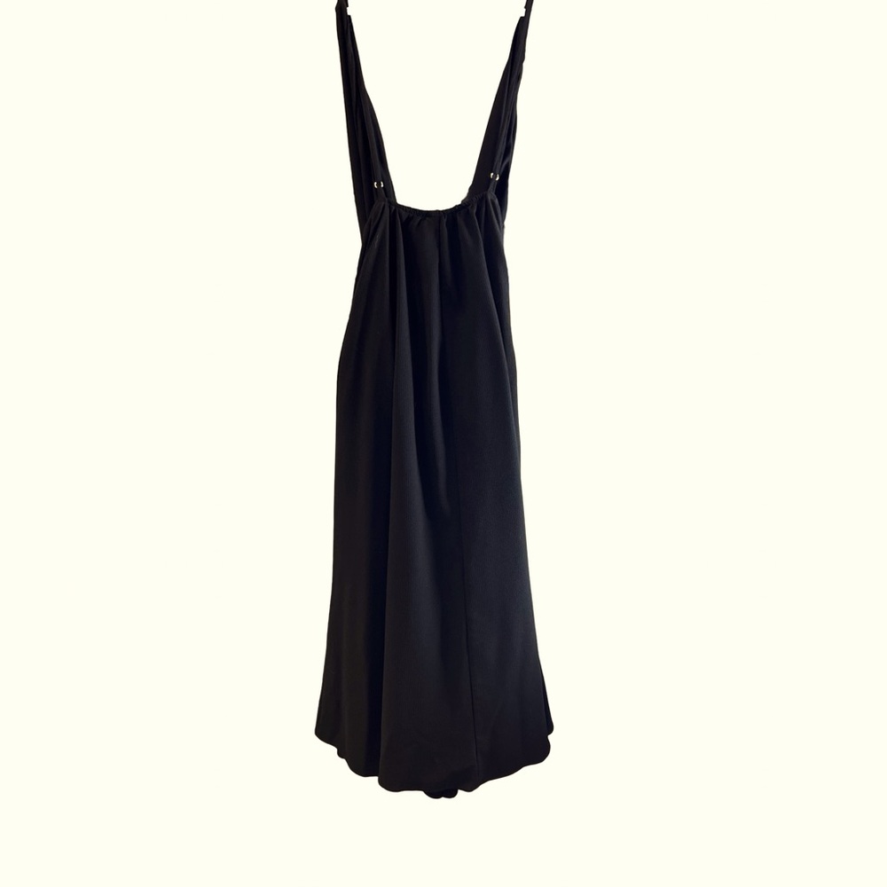 William B & Friends Cami Wrap Maxi Dress - all black